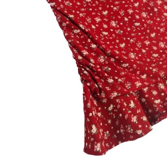 TIGER MIST Floral Print Bells Mini Skirt Size Medium - Picture 6 of 10